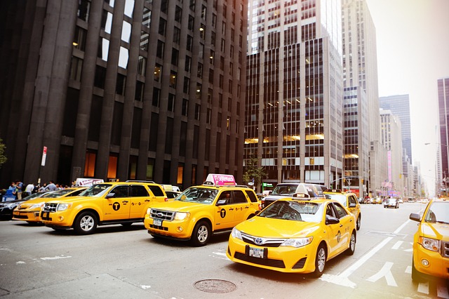 taxíky v new yorku