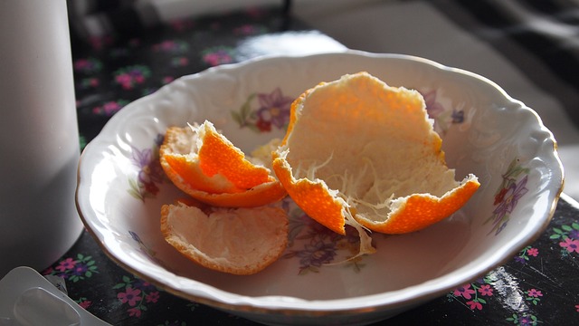 mandarinková kůra